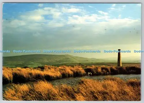 D326806 Yorkshire. Grassington Moor. Yarnbury. Hochwickeldamm und Kuppelschmelze