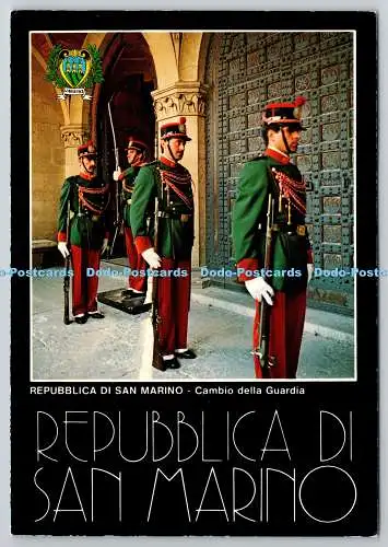 D325978 Repubblica di San Marino. Cambio della Guardia. Ed. La Souvenir. Scalett