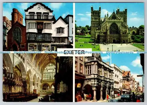 D326813 Devon. Exeter. Kathedrale von Nirnab. Guildhall. John Hinde. Irland. 2DC 834