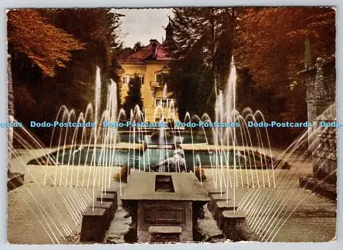 D332021 Lustschloss Hellbrunn Bei Salzburg. Furstentisch. C. Jurischek