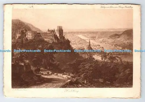 D334797 Heidelberg. Verlag von Edm. Von König. E. Willman. 1912
