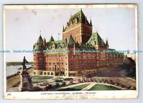 D334798 Quebec. Kanada. Chateau Frontenac. Folkard