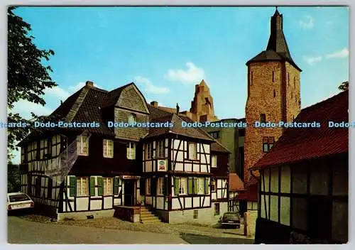 D332025 Bensberg. Alt Bensberg und Rathausturme. Paul Sprenger. Krüger