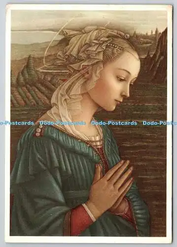 D325985 Firenze. Uffizien. La Vergine. Filippo Lippi. Editoriale Vela. Milano. Ita