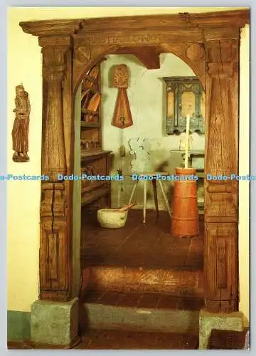D329382 Zittau Stadt und Kreismuseum. Blick in eine Sudlausitzer Bauernstaube. H