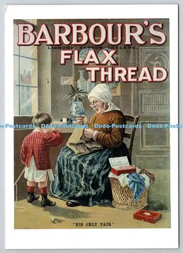 D325988 Widerhaken Flachs Bedrohung. Sein einziges Paar. John Barbour gründete das Unternehmen in Li