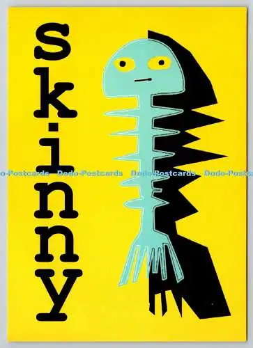 D325996 Skinny. Giula Benaglia. Bumerang Media. Großbritannien. Postkarte