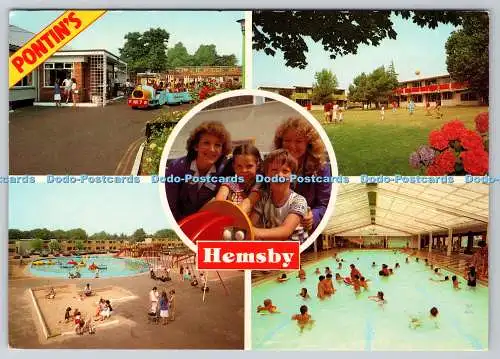 D332039 Hemsby. Pontin Holiday Village. John Hinde. Multi View