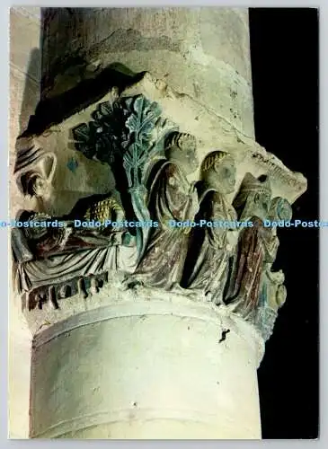 D329394 Maine et Loire. Treves Cunault. Abbatiale Notre Dame de Cunault. Mort de