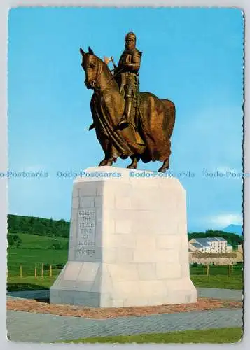 D326001 Robert The Bruce. Das King of Scots Monument wurde 1964 von Queen enthüllt.