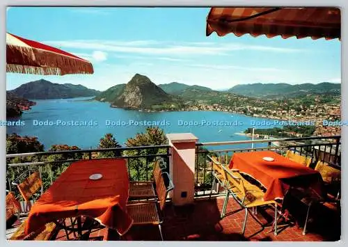 D332044 Hotel Colibri. Aldesago. Lugano. A. Demarchi. Zeppi. Brunel