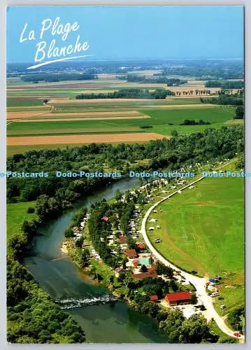 D326005 Frankreich. Ounans. La Plage Blanche. J. C. Protet. AS de Coeur. Sa Protet.