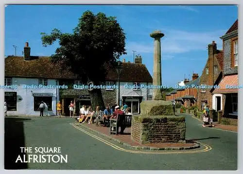 D326842 East Sussex. Wealden. Alfriston. Das Quadrat. J. Salmon. Sevenoaks. Kamera