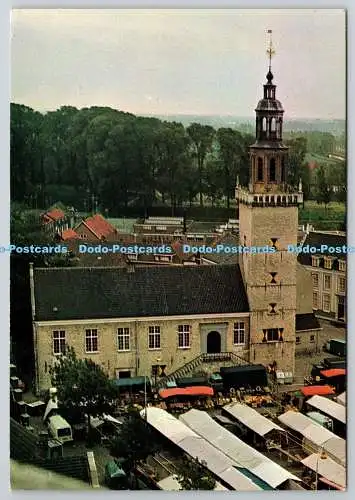 D329403 Holland. Hulst. Stadhuis. Jac Duerinck Krachten. Kloosterzande. 1971. Po