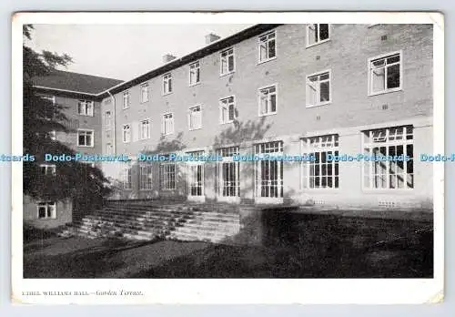 D334826 Ethel Williams Hall. Gartenterrasse. PM. Newcastle on Tyne