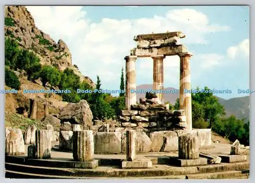 D326847 Griechenland. Delphi. Tholos. Wallfahrtskirche Athene Pronaia. Nick Stournaras. N.