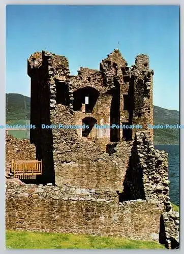 D329408 Inverness Shire. Loch Ness. Urquhart Castle. Großbritannien. Krone. Nr. 4