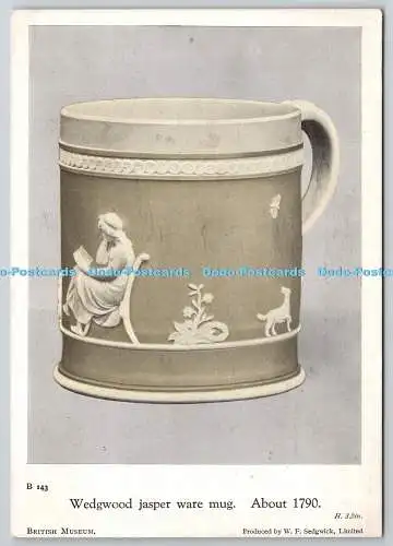 D326012 London. British Museum. Wedgewood Jaspis Ware Becher. Um 1700. W. F. Sed