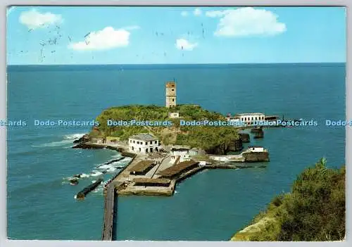 D326852 Napoli. Isolotto San Martino. Die kleine Insel von S. Martino. Fotocolor