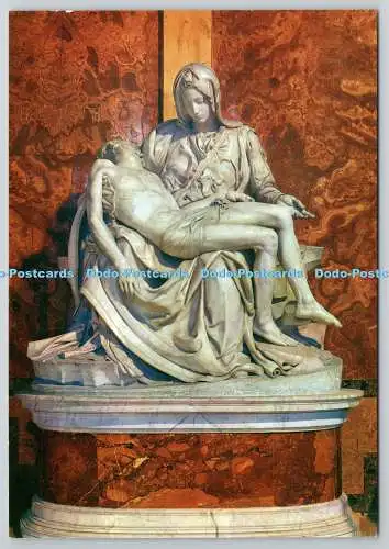 D329414 Roma. Basilika St. Peter. Die Barmherzigkeit von Michelangelo. TS. Tecnograf Spa
