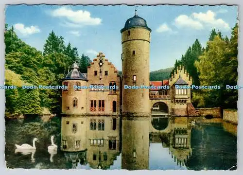 D332063 Wasserschloss Mespelbrunn. Spessart. Wilhelm Gerling