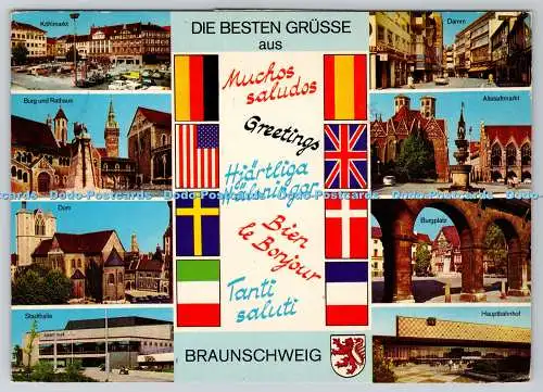 D332064 Die Besten Grusse aus Braunschweig. Dom. Andres. Multi View