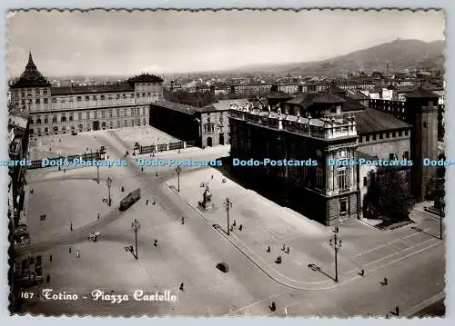 D332067 Torino. Piazza Castello. G. Cambursano. RP