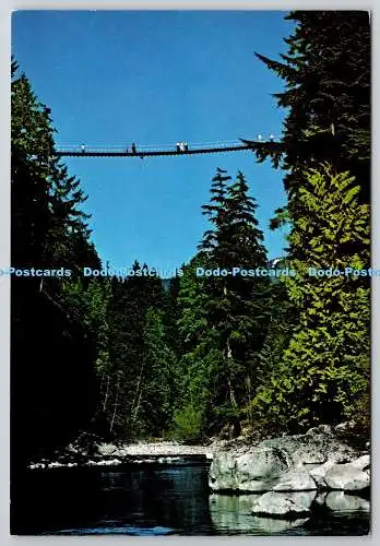 D329422 Kanada. North Vancouver. Capilano Hängebrücke.Capilano Trading Pos