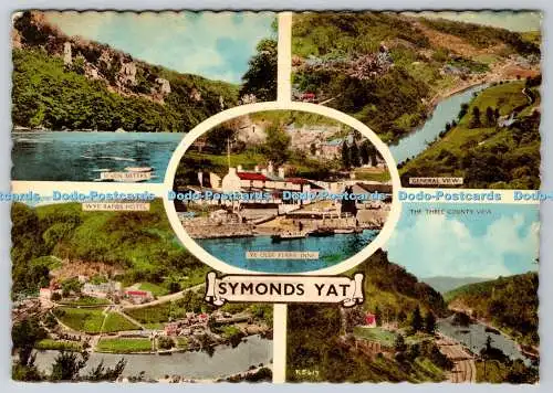 D332071 Symonds Yat. Ye Olde Ferrie Inne. Harvey Barton. PM. Cardiff. Multi View