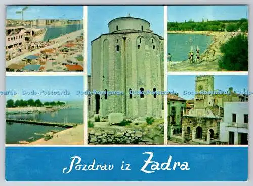 D326870 Kroatien. Pozdraviz Zadra. Stipe Petric. Epoha. Zagreb. GZH. N. 18. Post
