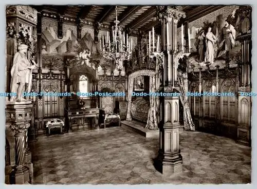 D332088 Schloss Neuschwanstein. Schlafzimmer Tristan und Isolde. Martin Herpich
