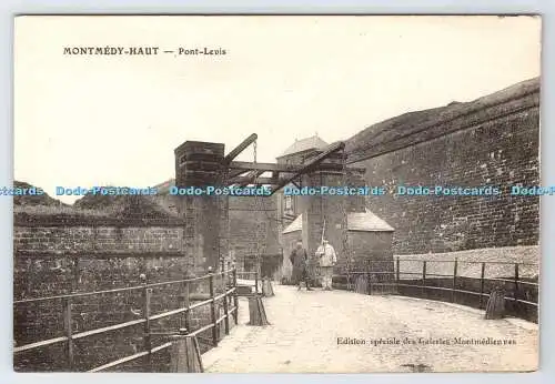 D3344860 Montmedy Haut. Pont Levis. Galeries Montmediennes