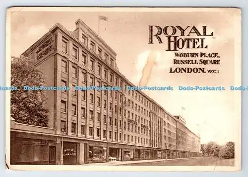 D334863 London. Woburn Place. Russell Square. Royal Hotel