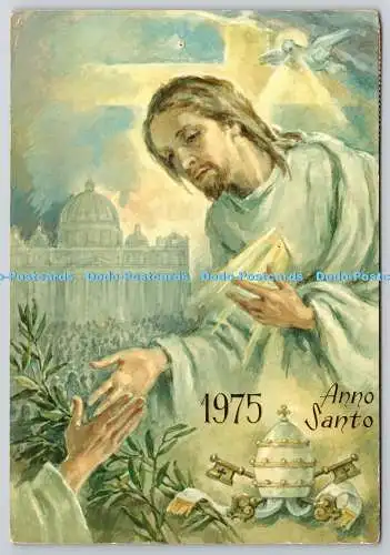 D329441 Anno Santo 1975. Italien. AS. 101. PM. Lavagna. 1976. Postkarte