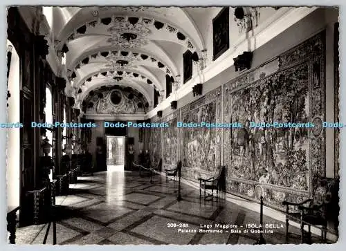 D332092 Lago Maggiore. Isola Bella. Palazzo Borromeo. Brunner. Como. RP