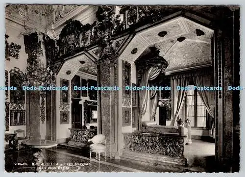 D332093 Lago Maggiore. Isola Bella. Sala Della Regina. Brunner. Como. RP