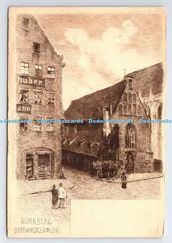D3344866 Nürnberg. Bratwurstglocklein. Georg. Rosenberg