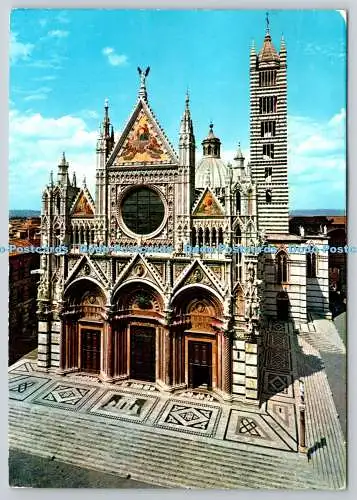 D326064 Siena. Die Kathedrale. Venturini. Becami. N. 58. PM. Firenze. 1972. Postc