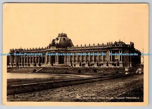 D332110 Tervueren. Musee Du Cong Belge Fassade Principale. Ern. Nels Thill. Serie