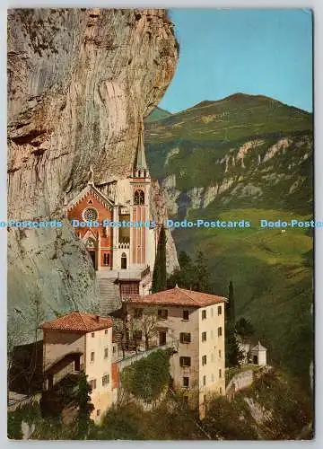 D329461 Verona. Spiazzi. Santuario Madonna della Corona. Il piu ardito dei Santu