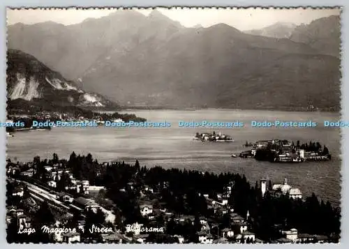 D332113 Lago Maggiore. Stresa Panorama. Vetta Traldi. RP