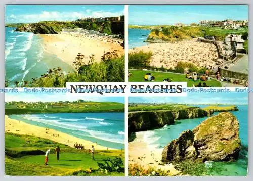 D326906 West Cornwall. Newquay Beaches. Größtes der Resorts am Atlantik c