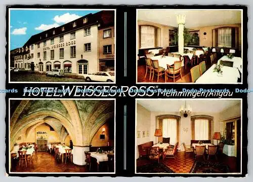 D332123 Allgau. Memmingen. Hotel Weisses Ross. Restaurant. Cafe. Cramers. Multi
