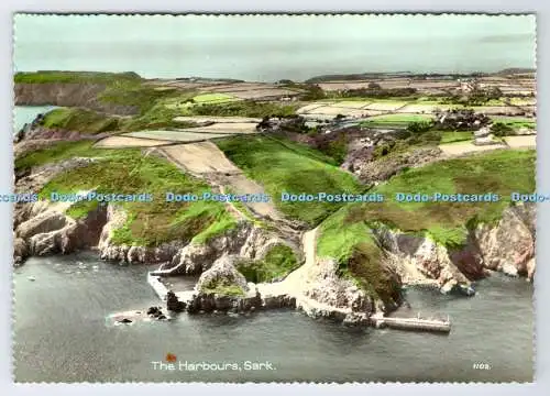 D334895 Sark. Der Hafen. The Guernsey Press. RP
