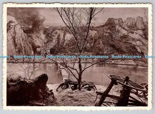 D332127 Dinant. Incendie de la Collegiale. Ern. Nels Thill. Alfred Bastien