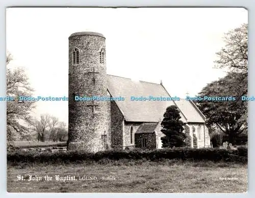 D334914 Suffolk. Rund. Johannes der Täufer. RP