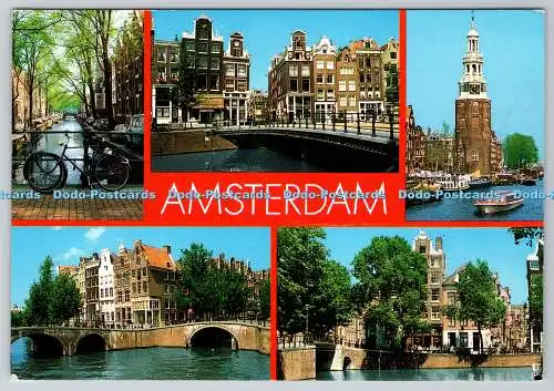 D326932 Niederlande. Amsterdam. Krüger Int. Schlitten bv. Postkarte. Multi View