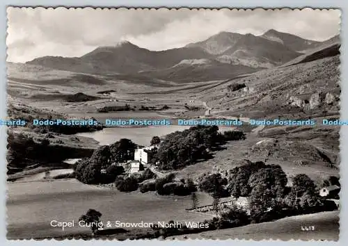 D332146 Nordwales. Capel Curig und Snowdon. Fotopräzision. St. Albans. RP