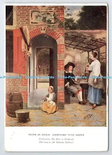 Sammlung D334920. Der Earl of Strafford. Die Nationalgalerie. Innenhof mit