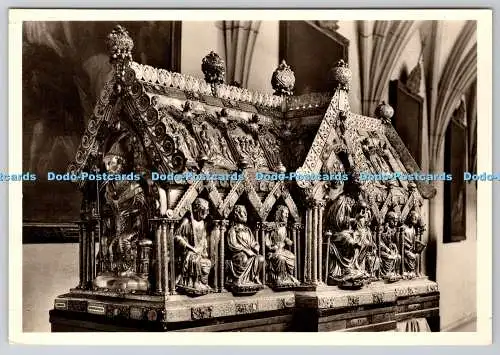 D326942 Deutschland. Aachen. Dom. Der Marienschrein. Agfa. Markt Drogerie. Baurmann.
